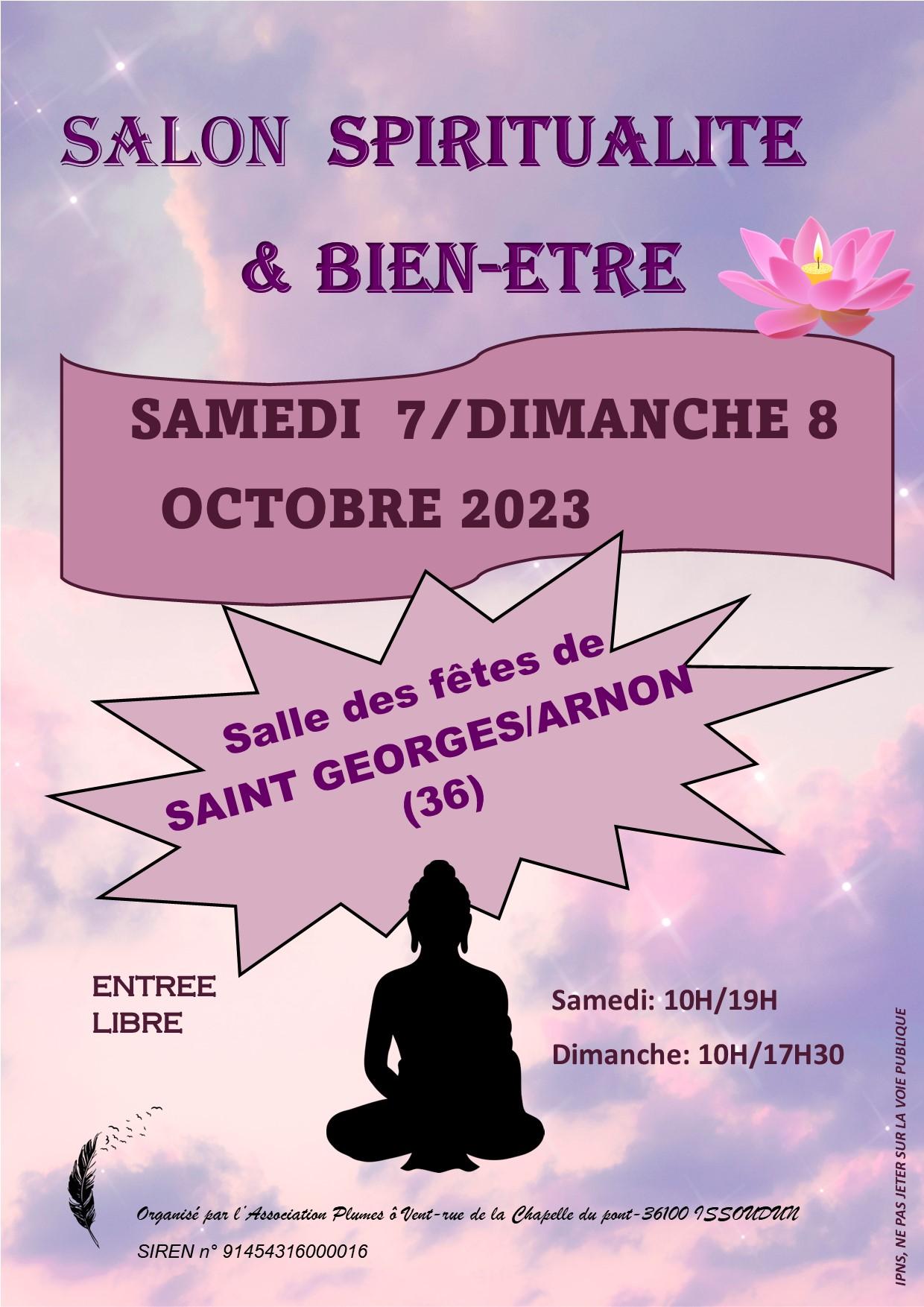 Affiche salon spiritualite